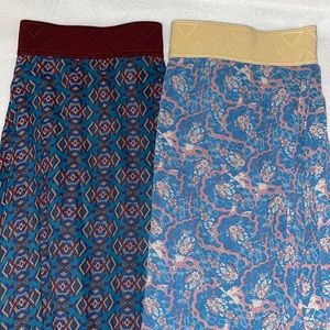 2 lularoe Lola skirts